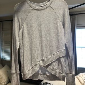 Athleta gray sweatshirt